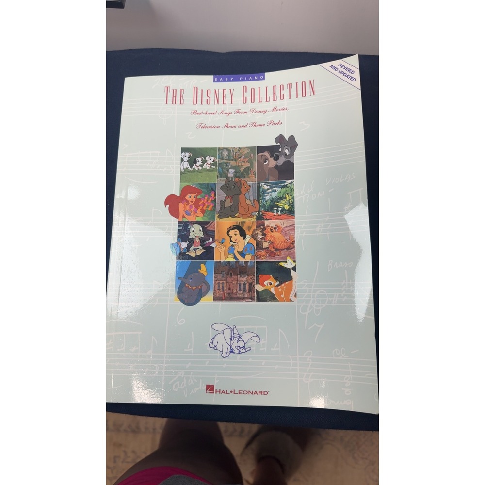 Hal Leonard - The Disney‎ Collection Easy Piano Sheet Music Book Revised Updated